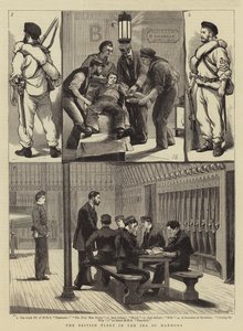 De Britse vloot in de Zee van Marmara